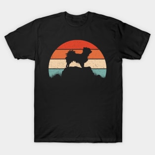 Chihuahua Sunset Retro T-Shirt